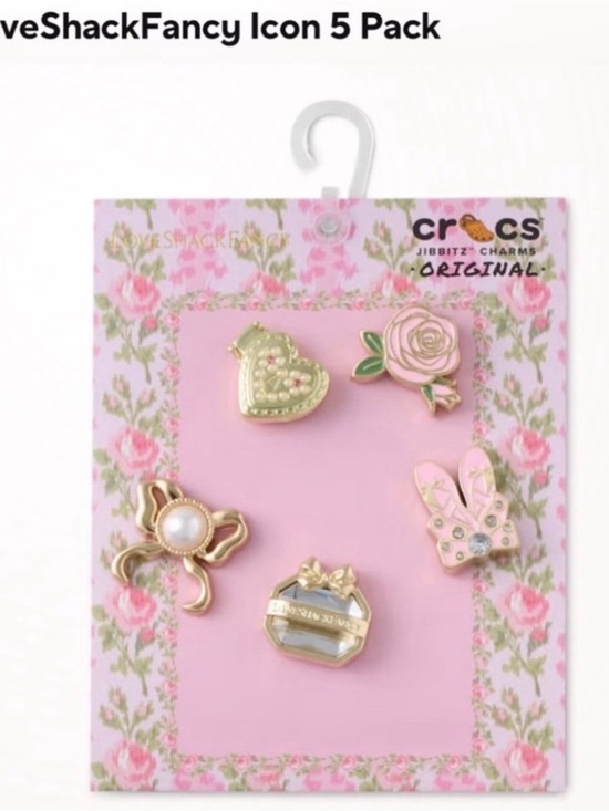 LoveShackFancy Accessories - LoveShackFancy x Crocs Jibbitz Charm Set